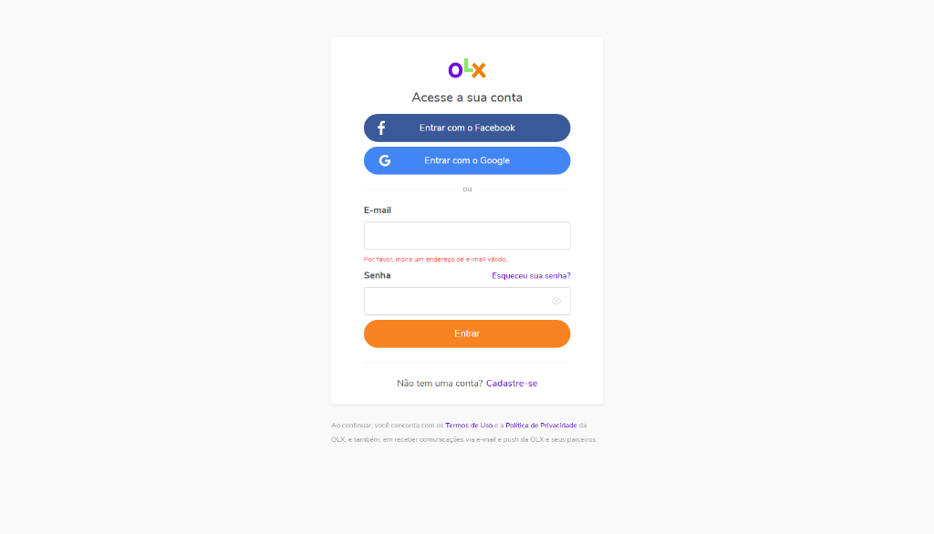 Como ativar a integração do portal OLX